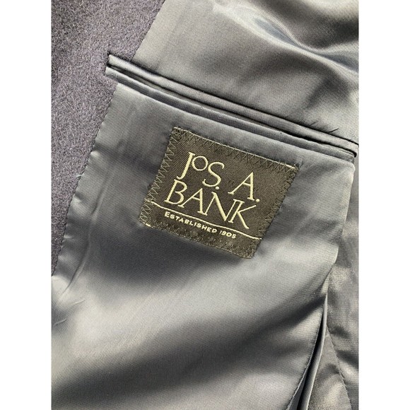 Jos. A. Bank Sports Coat Blazer Mens Size 42 R Blue 100% Camel Hair Two Button - Picture 3 of 16